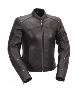 USA Biker Women Jacket