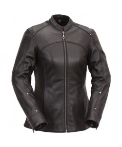 USA Biker Women Jacket