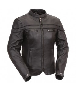 USA Biker Women Jacket
