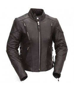 USA Biker Women Jacket