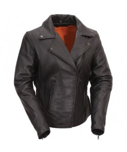 USA Biker Women Jacket